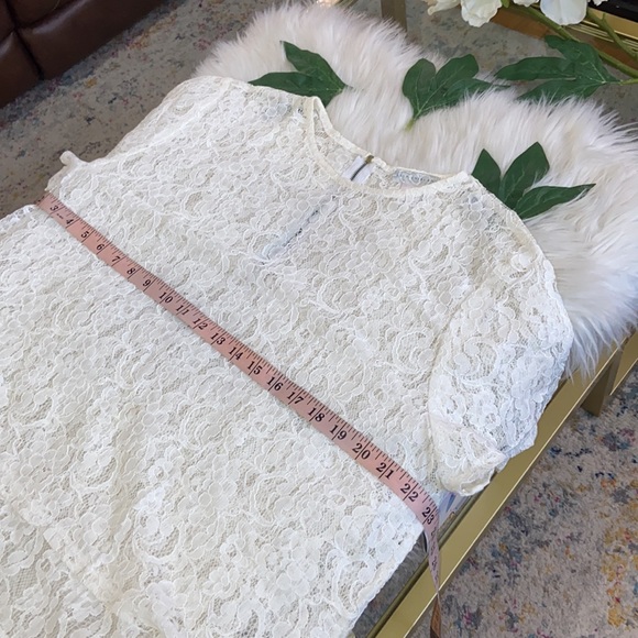 RARE Bela Criacao Women's NICOLA TEE Over Sized Lace Tee Shirt Size XL - Picture 10 of 17